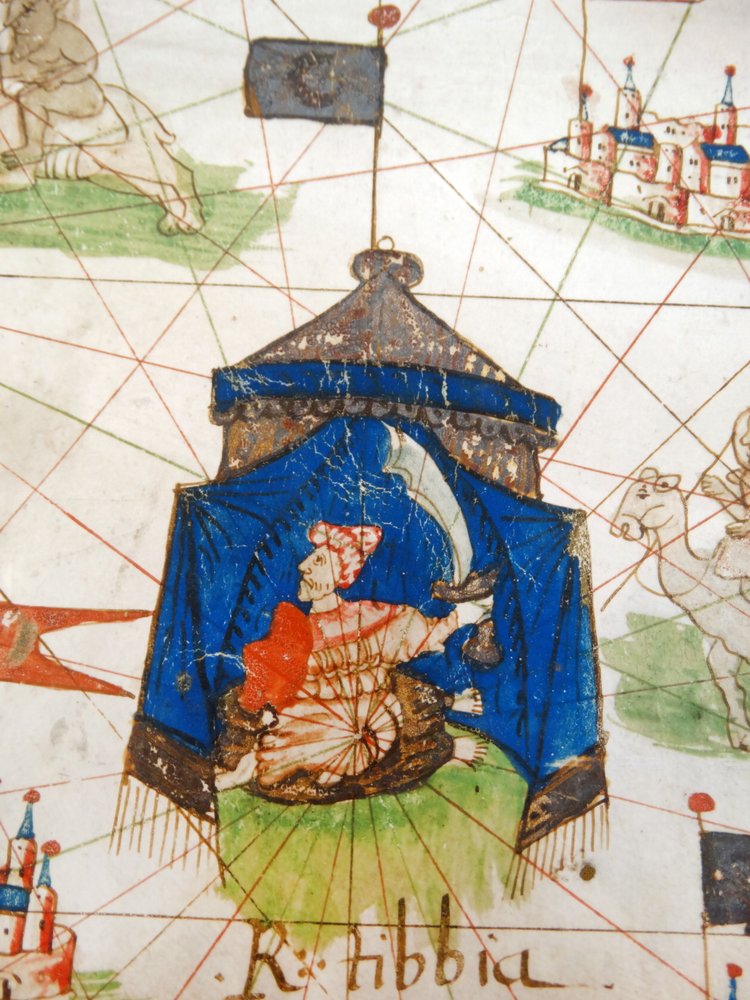 Renaissance map of Europe, Jacopo Russo (after) 1528 by Jacopo Russo