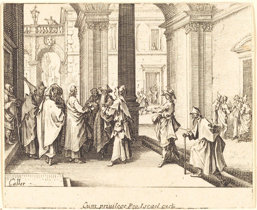 Caesar's Coin by Jacques Callot