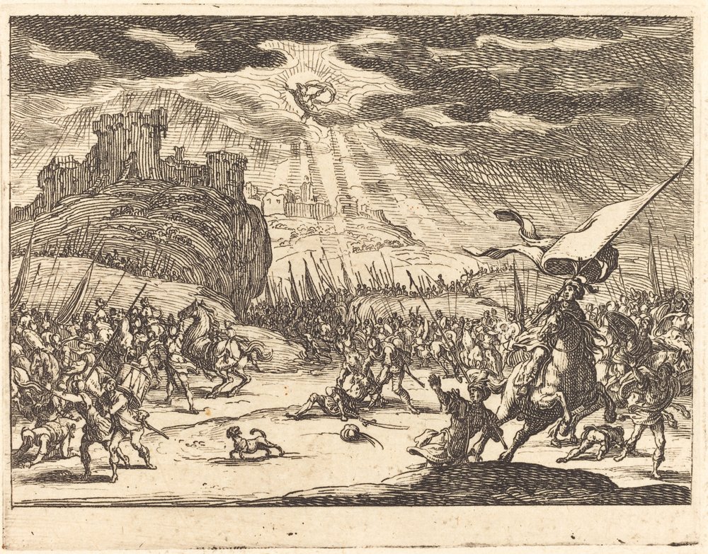 Conversion of Paul by Jacques Callot