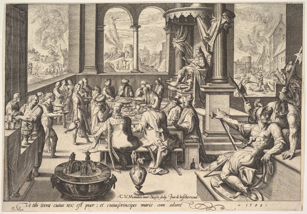 Allegory of the Government of a Childish King, 1588 by Jacques II de Gheyn