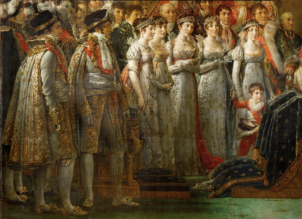 The coronation of Emperor Napoleon I Bonaparte … by Jacques Louis David