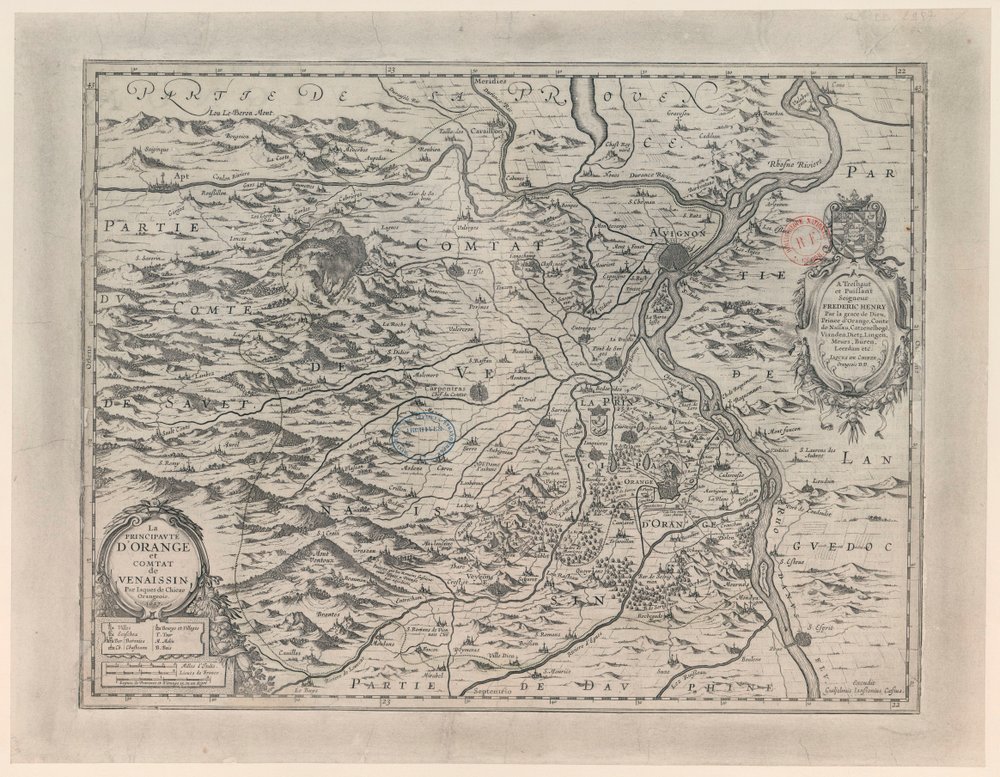 The Principality of Orange and Comtat Venaissin by Jacques de Chieze