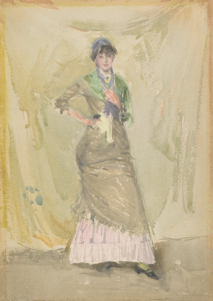 A Note in Green by James Abbott McNeill Whistler