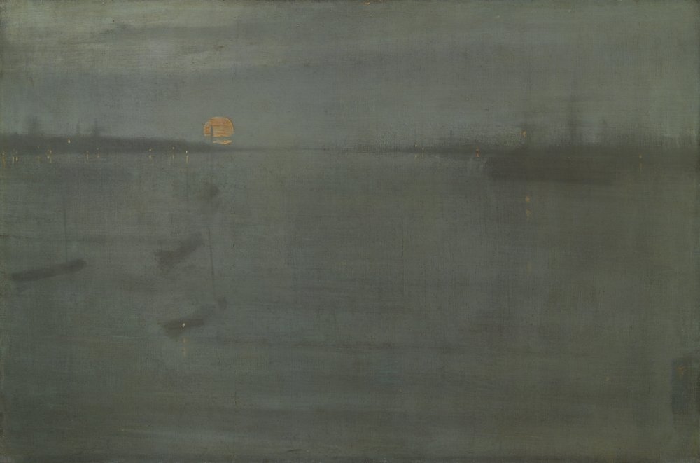 Nocturne: Blue and Gold - Southampton Water, 1872 by James Abbott McNeill Whistler