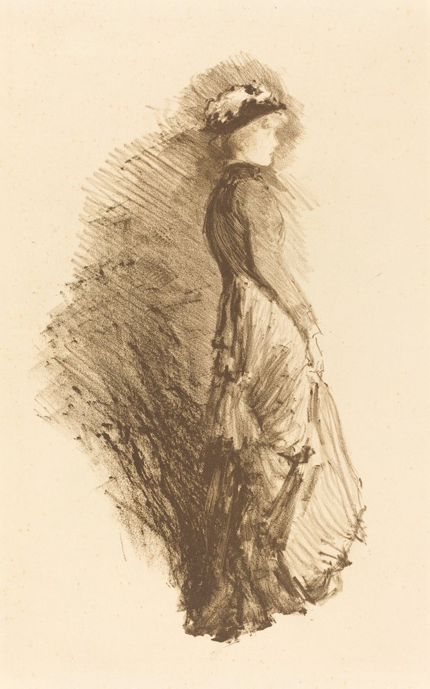 Study, 1878 by James Abbott McNeill Whistler