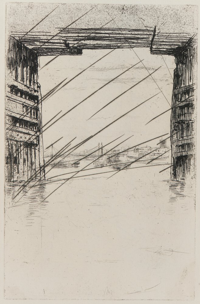 Under Old Battersea Bridge, 1879 by James Abbott McNeill Whistler