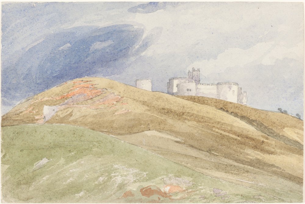 Castle on a Hill by James Bulwer: Buy fine art print