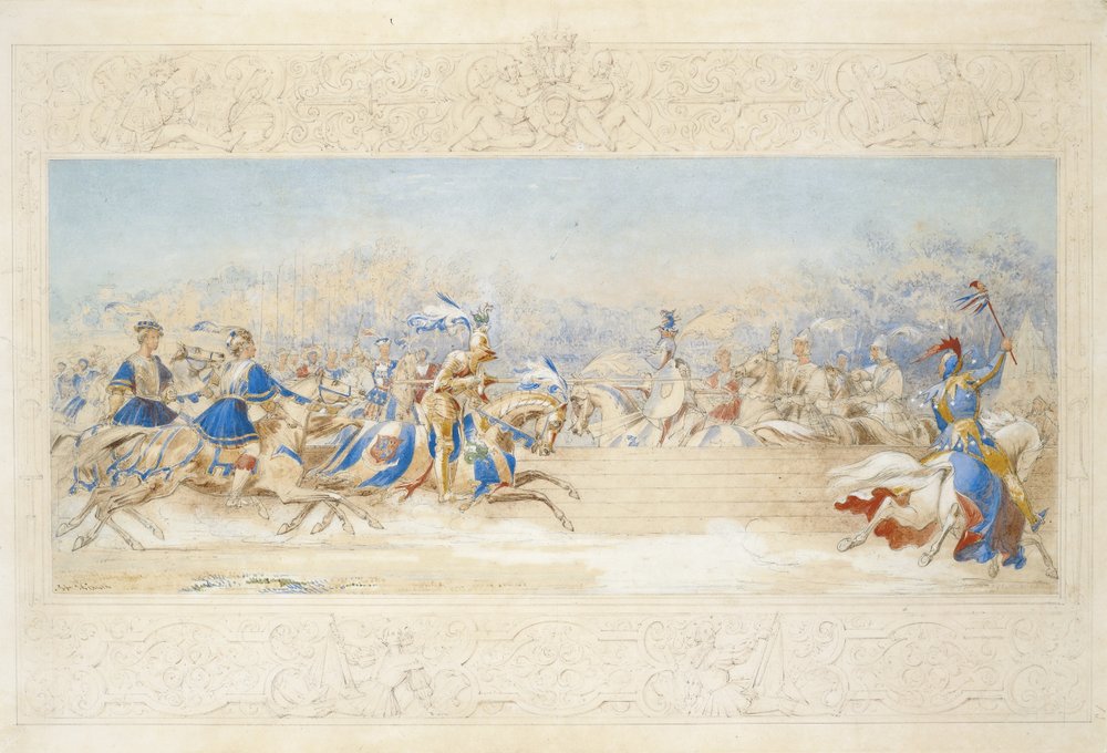 The Joust by James Henry Nixon