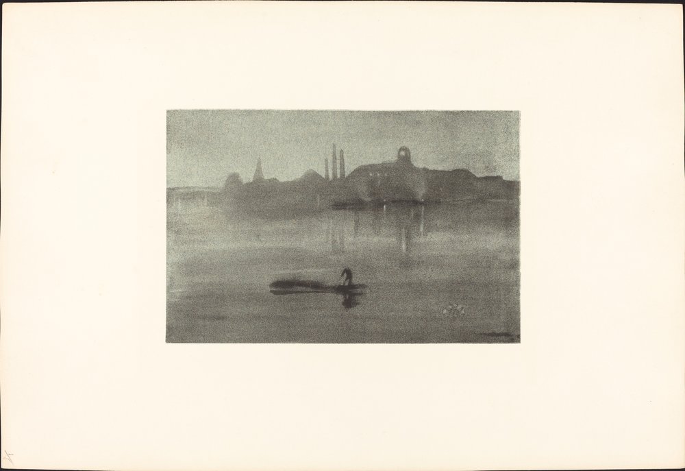 Nocturne by James Abbott McNeill Whistler