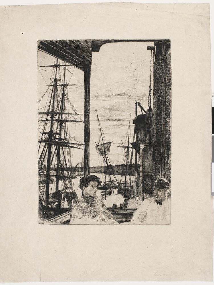 Rotherhithe by James Abbott McNeill Whistler