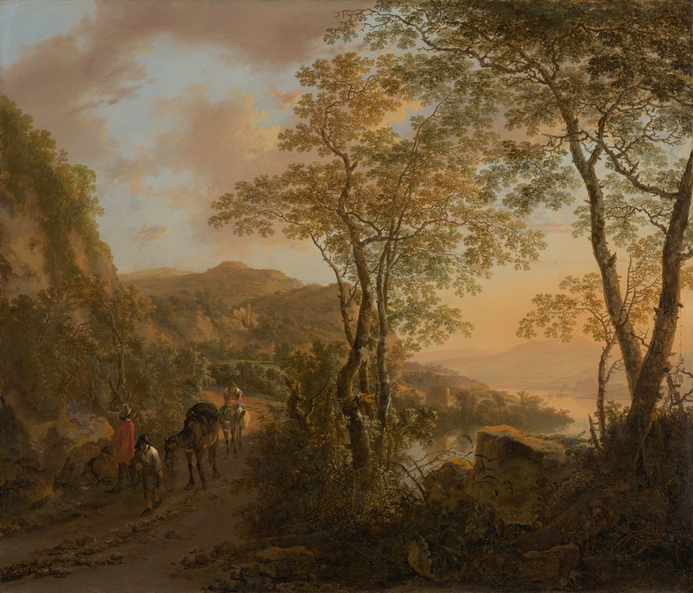 Italian landscape by Jan Both