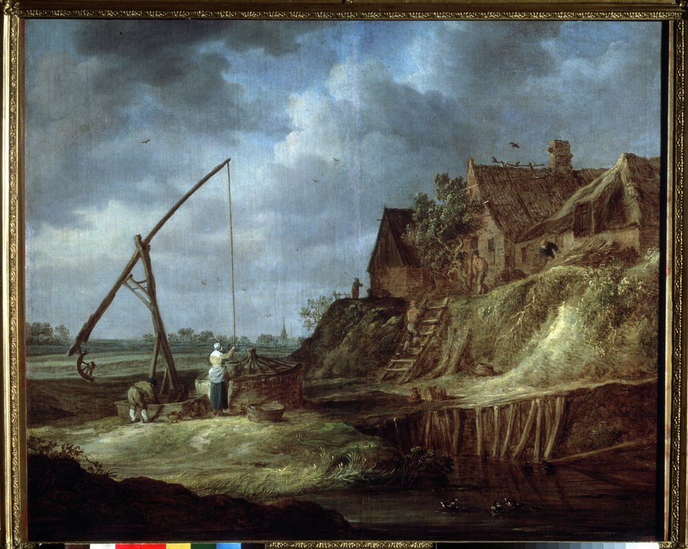 Landscape with a Draw Well by Jan Josephsz van Goyen