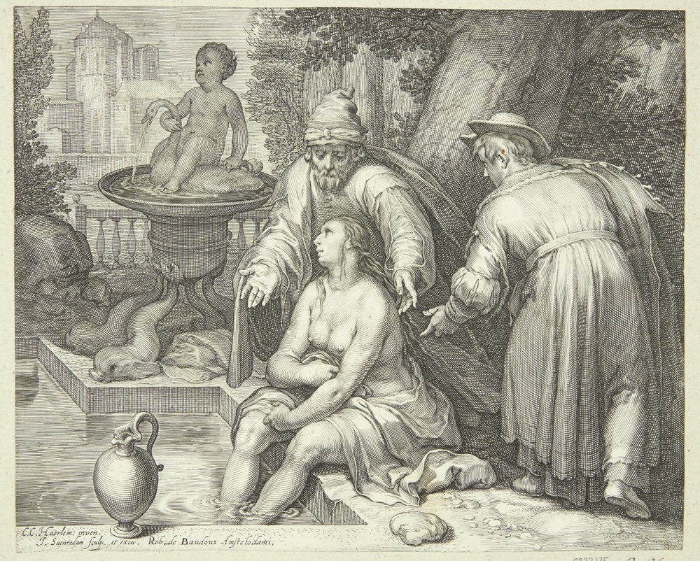Susanna and the Elders by Jan Saenredam