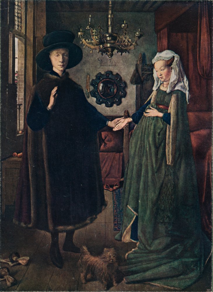 The Arnolfini Portrait, 1434, 1904 by Jan van Eyck