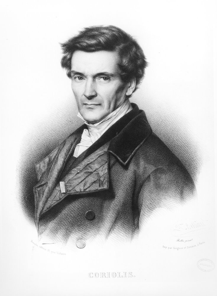 Portrait of Gustave Gaspard Coriolis by Jean Roller