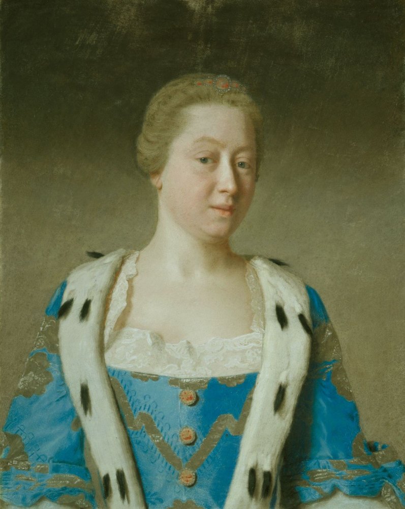 Portrait of Augusta, Princess of Wales by Jean-Étienne Liotard