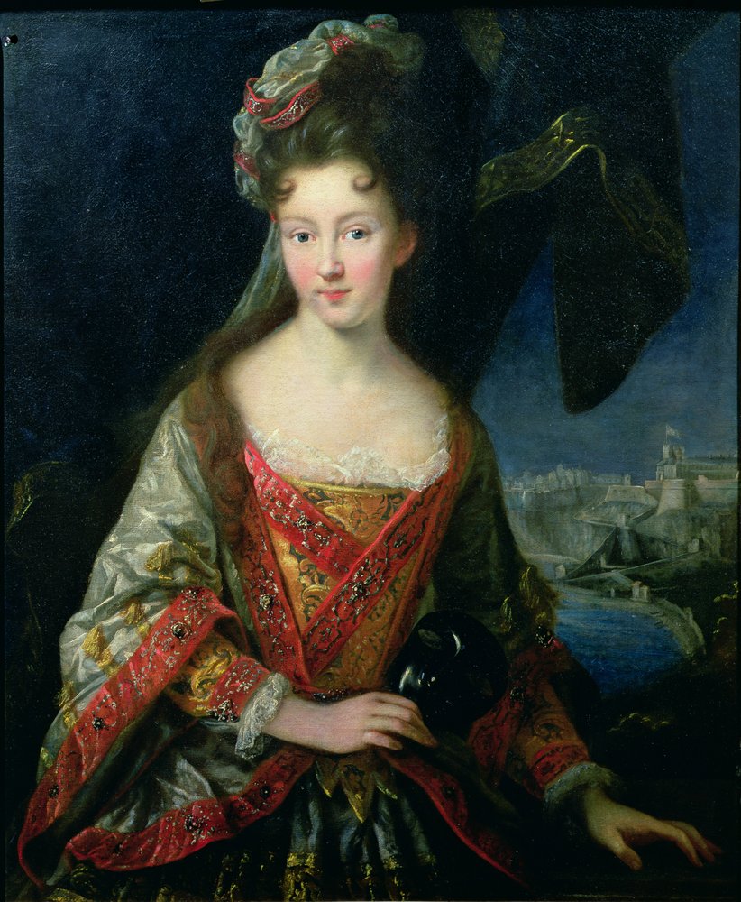 Portrait of Louise-Hippolyte (1687-1731), Princesse de Monaco by Jean-Baptiste van Loo