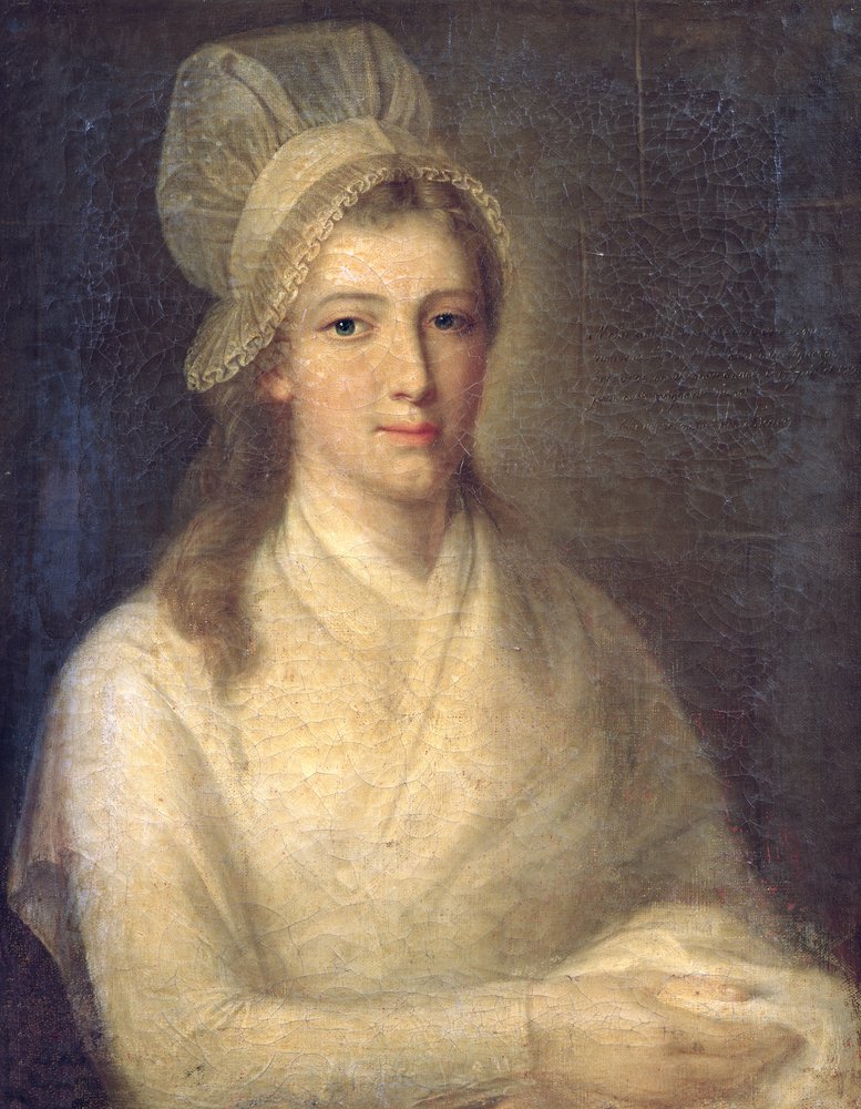 Charlotte Corday by Jean-Jacques Hauer