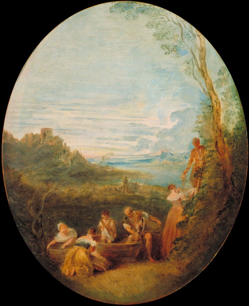 Springtime by Jean-Baptiste Pater