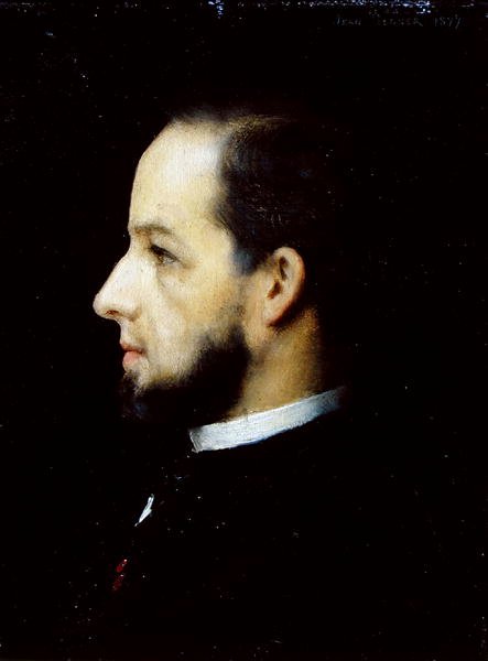 Portrait of Jean Benner (1836-1906) by Jean-Jacques Henner