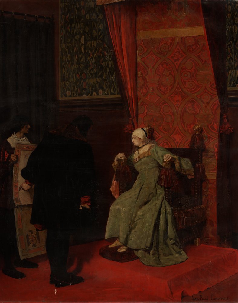 Columbus Before Isabella by Jean Paul Laurens