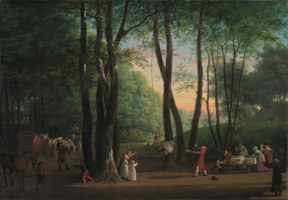 The Dance Floor in Sorgenfri, North of Copenhagen by Jens Juel