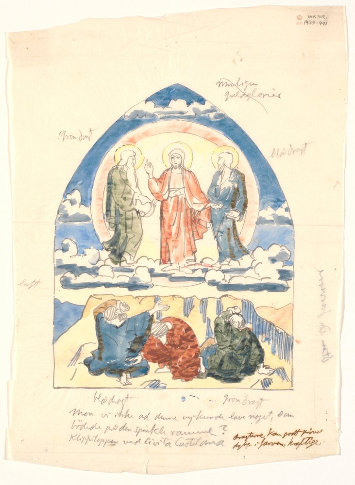 The Transfiguration on the Mountain by Joakim Frederik Skovgaard