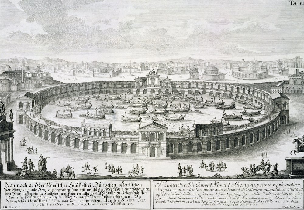 Reconstruction of a Roman Naval Battle, from 