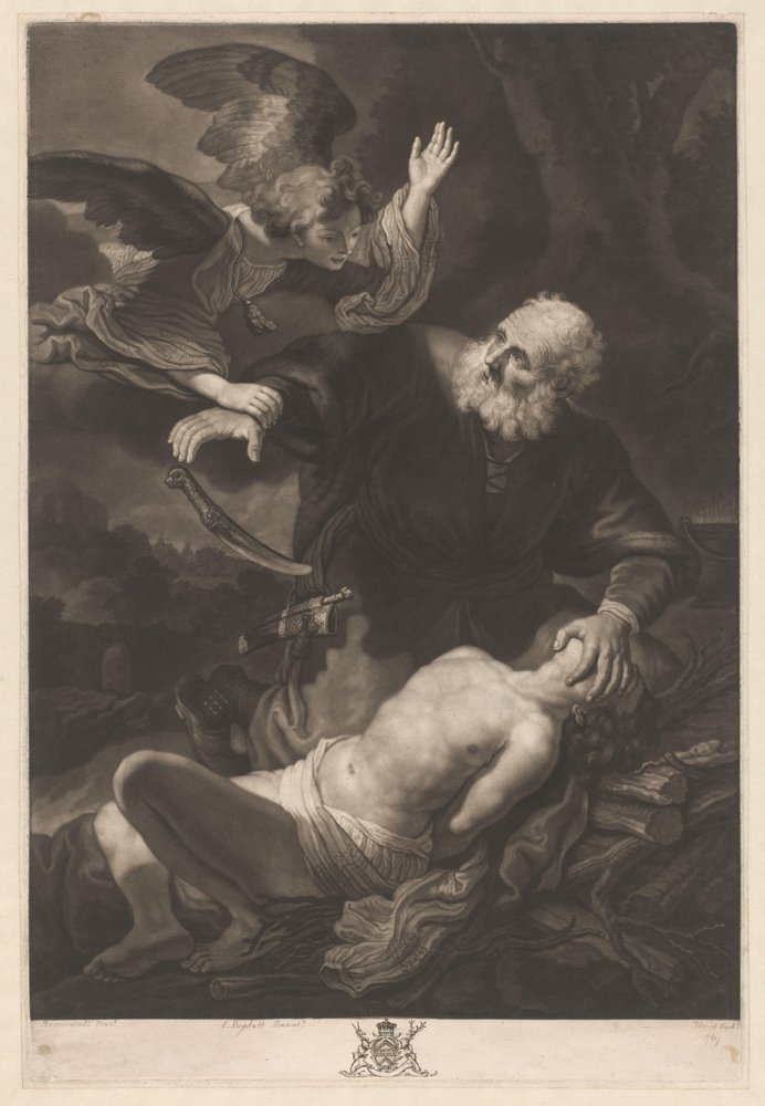 The Sacrifice of Abraham by Johann Gottfried Haid