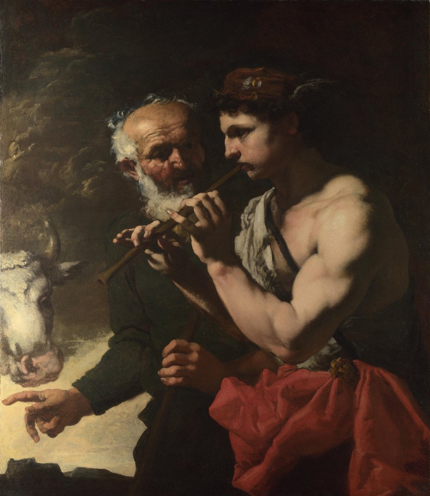 Mercury piping to Argus, 1655-1657 by Johann Karl Loth