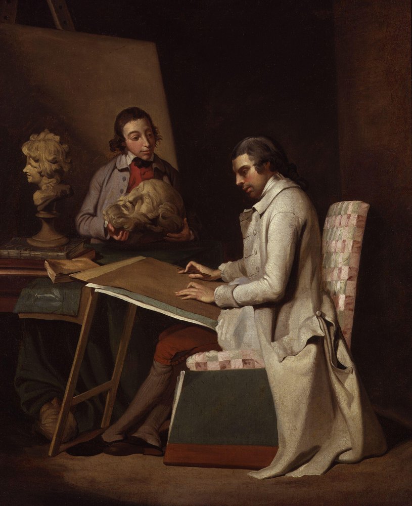 Self-portrait by John Hamilton Mortimer