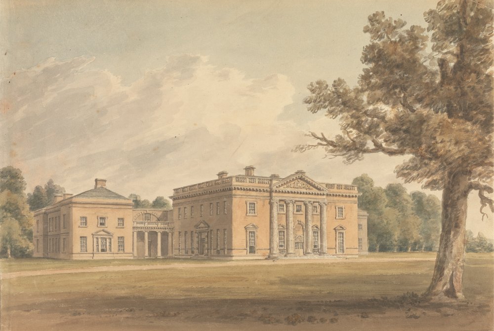 Baldersby, Yorkshire by John Chessell Buckler