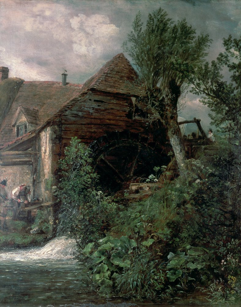 Watermill at Gillingham, Dorset by John Constable