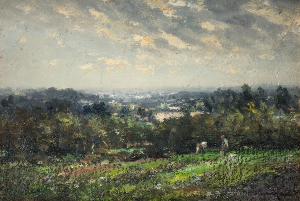 Landscape with a Distant View by John Rabone Harvey