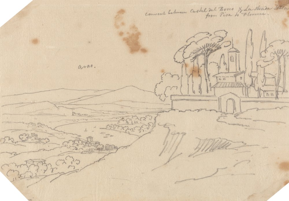 Convent Between Castel del Bosco and La Strada Scala