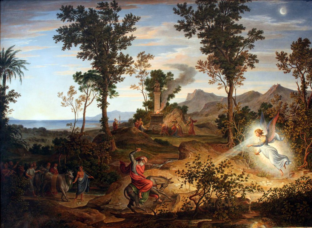 Landscape with Balaam by Joseph Anton Koch