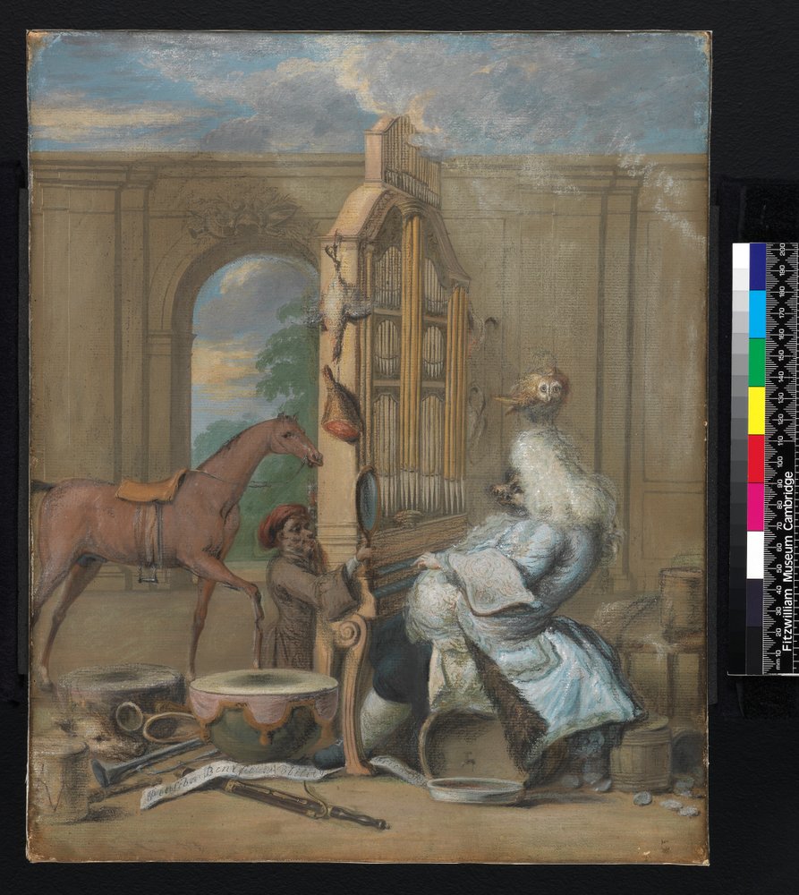 No.0961 'The Charming Brute', a caricature of George Frederick Handel