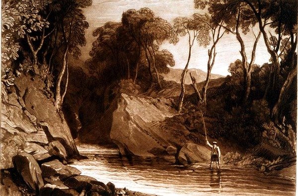 Near Blair Athol by Joseph Mallord William (after) Turner