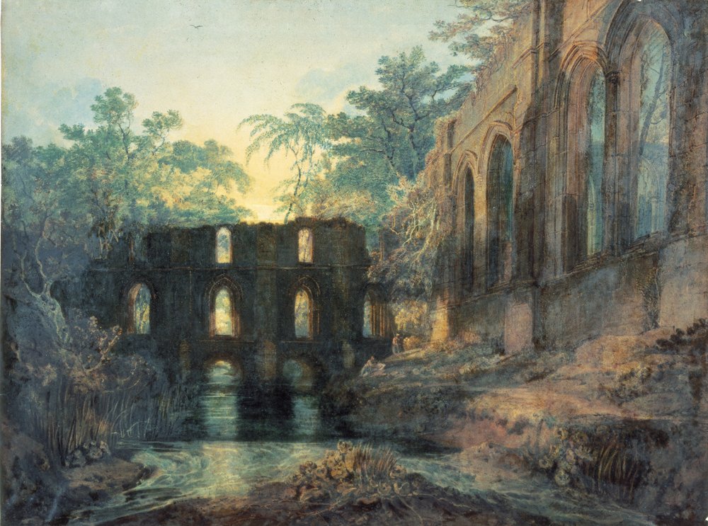 Fountains Abbey by Joseph Mallord William Turner