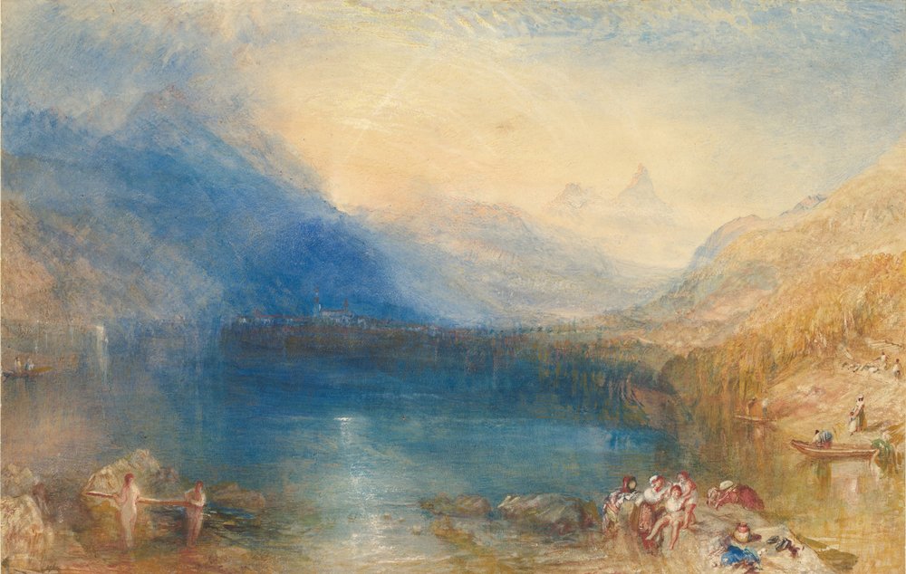The Lake of Zug, 1843 by Joseph Mallord William Turner