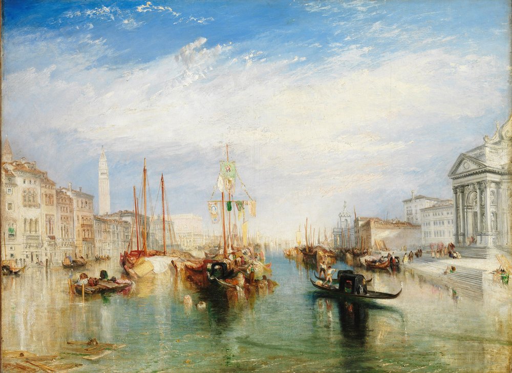 Venice, from the Porch of Madonna della Salute, c. 1835 by Joseph Mallord William Turner