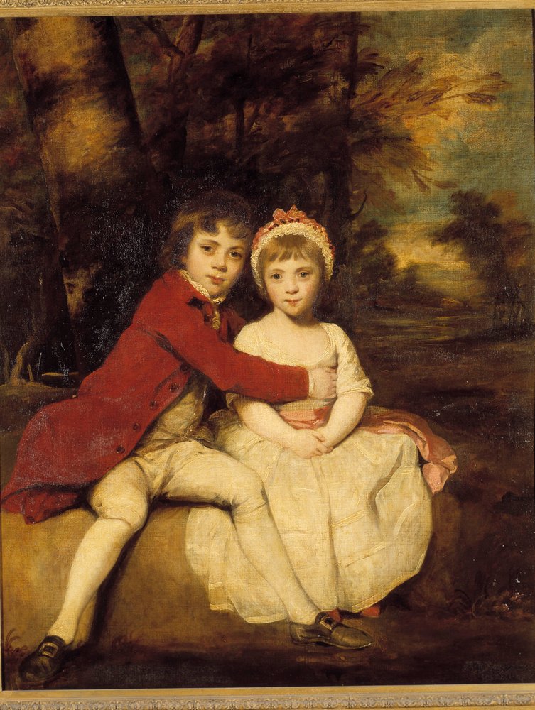John Parker and his sister Theresa by Joshua Reynolds