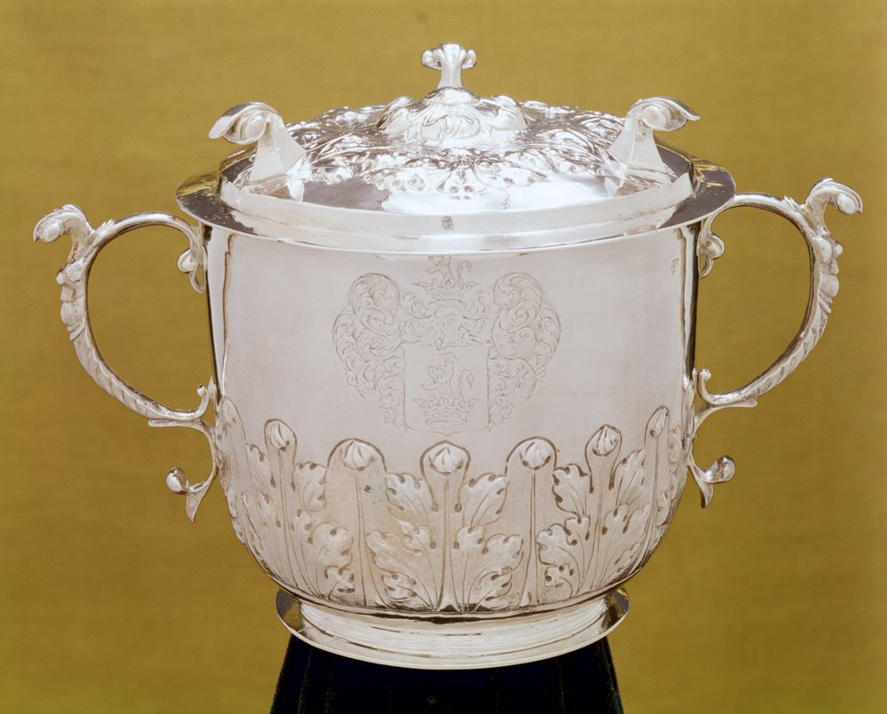 Two-Handled Cup and Cover, c.1695 by Jurian Blanck