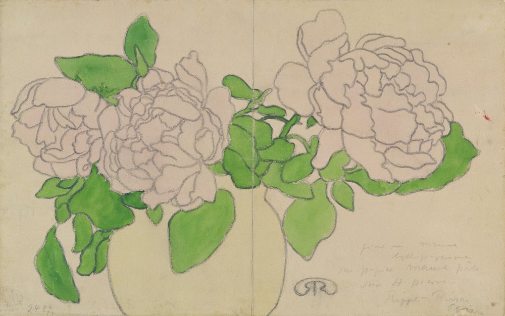Chrysanthemums, c. 1900 by József Rippl-Rónai
