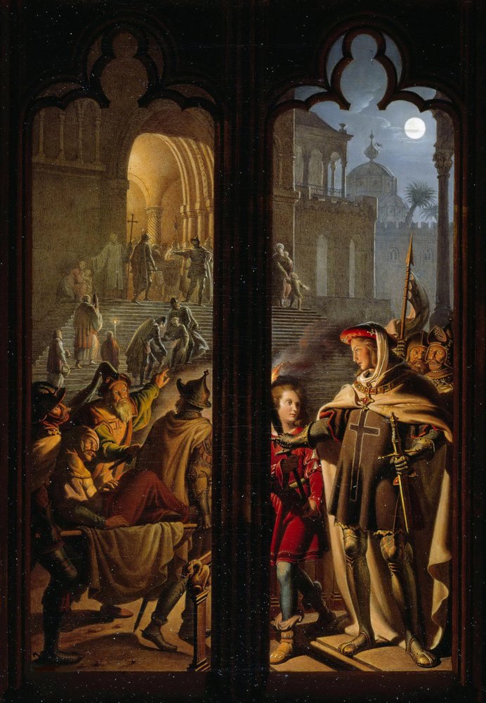 Teutonic Knights as Orderlies in Jerusalem