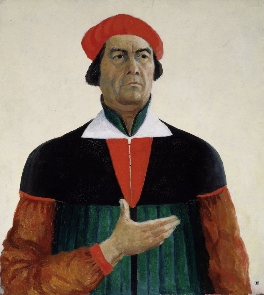 Self-portrait, 1933 by Kazimir Severinovich Malevich