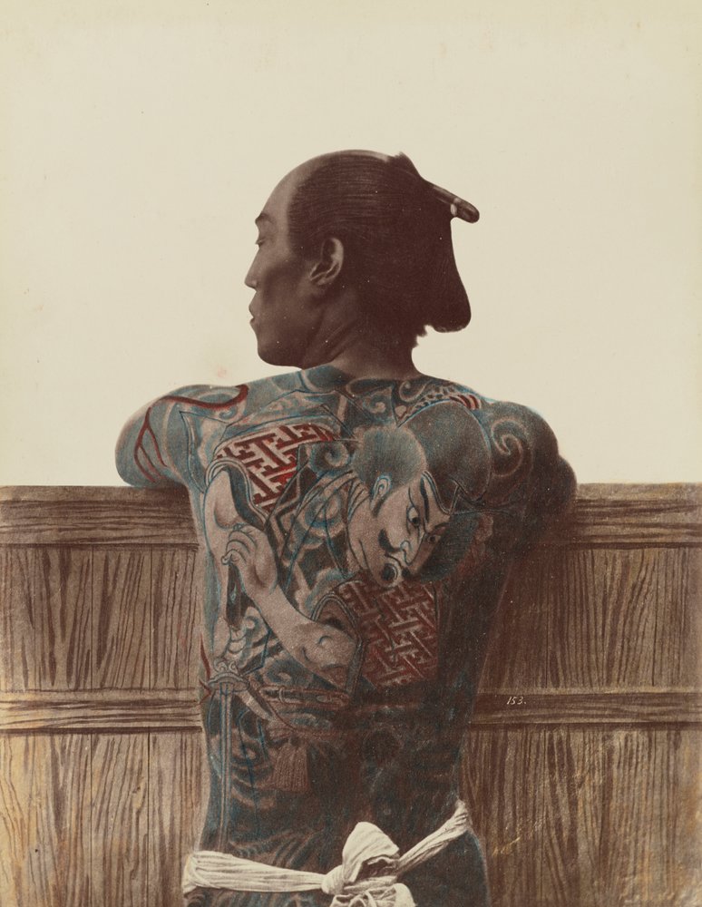 Japanese Tattoo, c.1880 by Kusakabe Kimbei