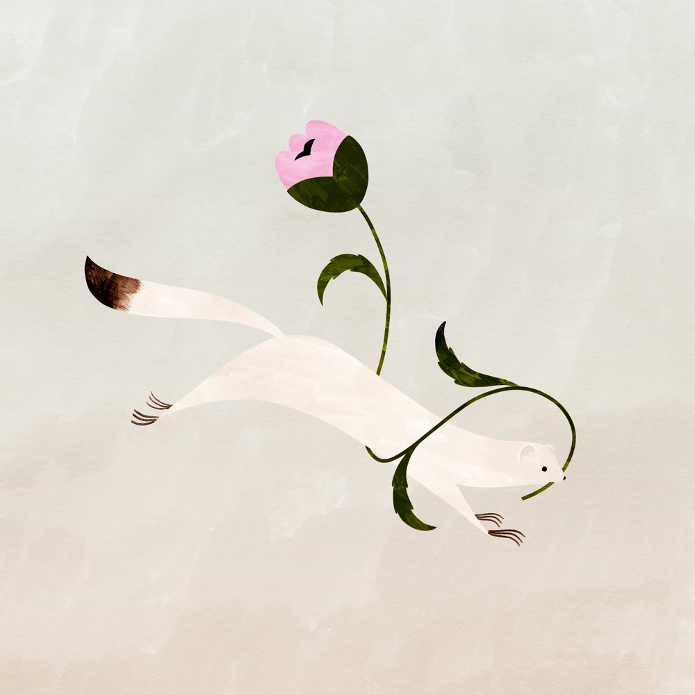 Flower Picking by Léa Le Pivert