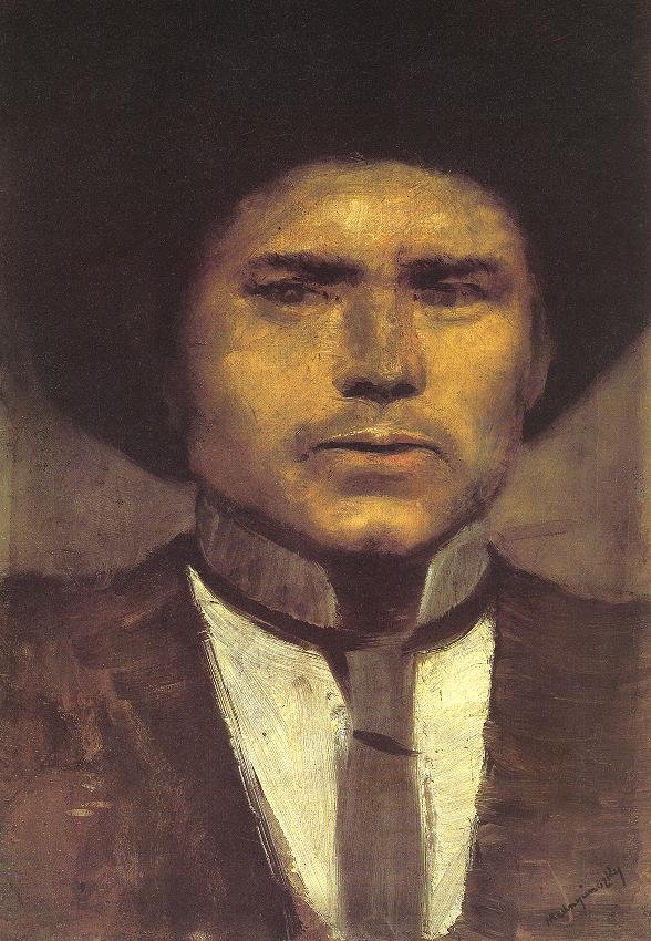 Study of a Head Nyuli by Laszlo Mednyanszky: Fine art print