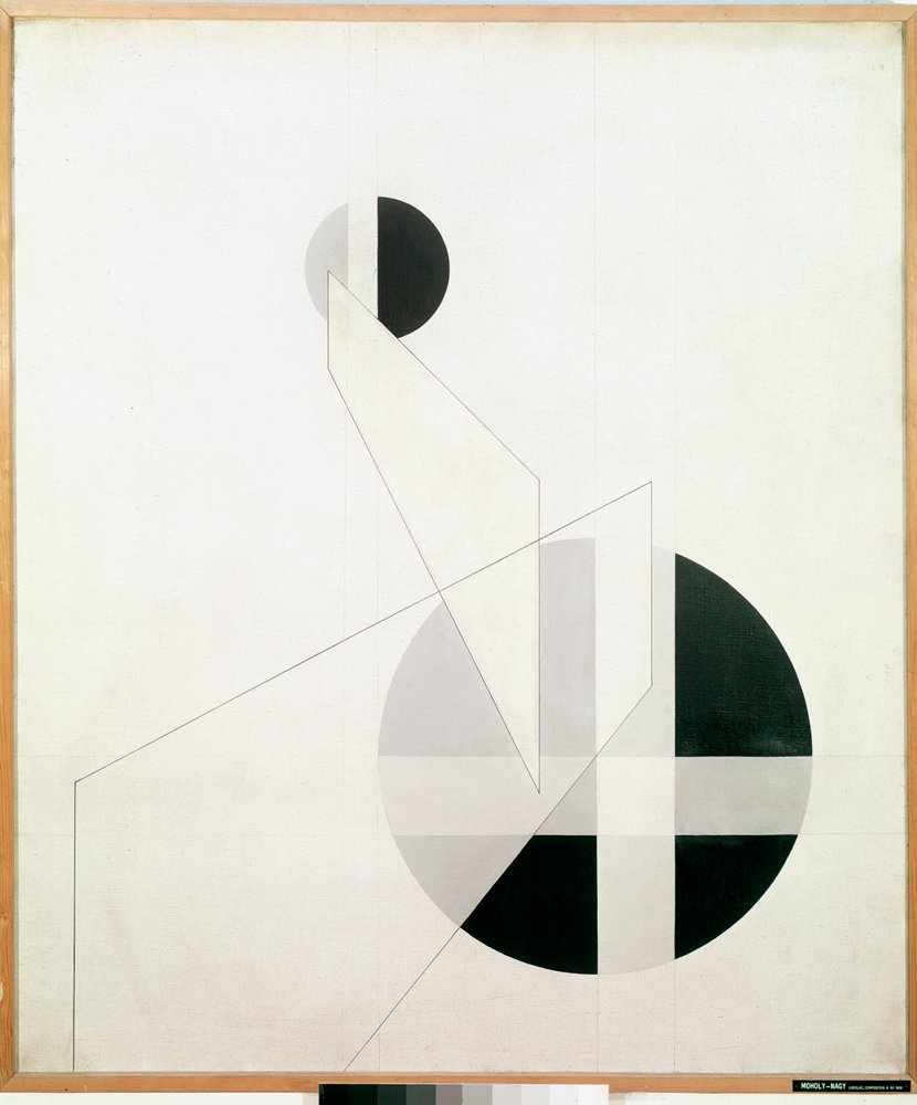 Composition A XX by Laszlo Moholy-Nagy